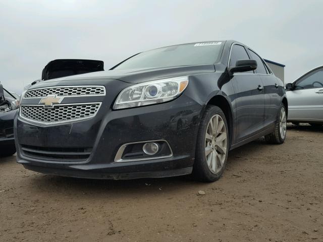1G11H5SA4DU129494 - 2013 CHEVROLET MALIBU LTZ 黑色 照片 2