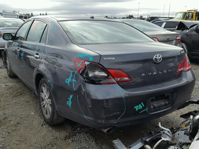 4T1BK36B19U330390 - 2009 TOYOTA AVALON XL GRAY photo 3