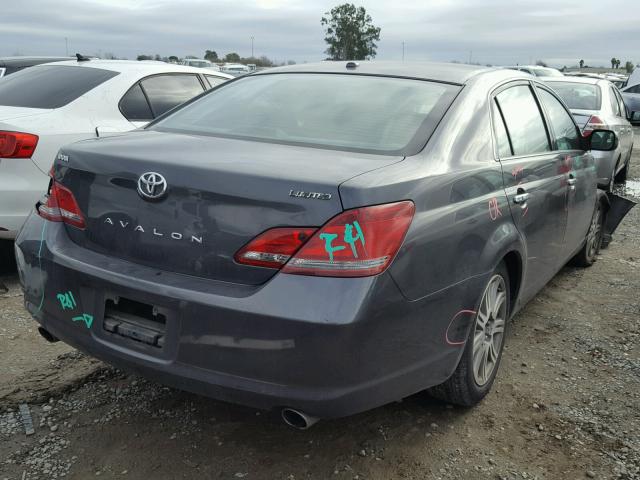 4T1BK36B19U330390 - 2009 TOYOTA AVALON XL GRAY photo 4