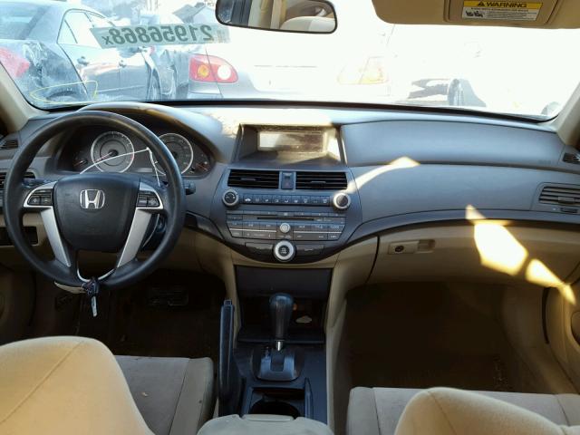 1HGCP2F48AA145217 - 2010 HONDA ACCORD LXP GOLD photo 9