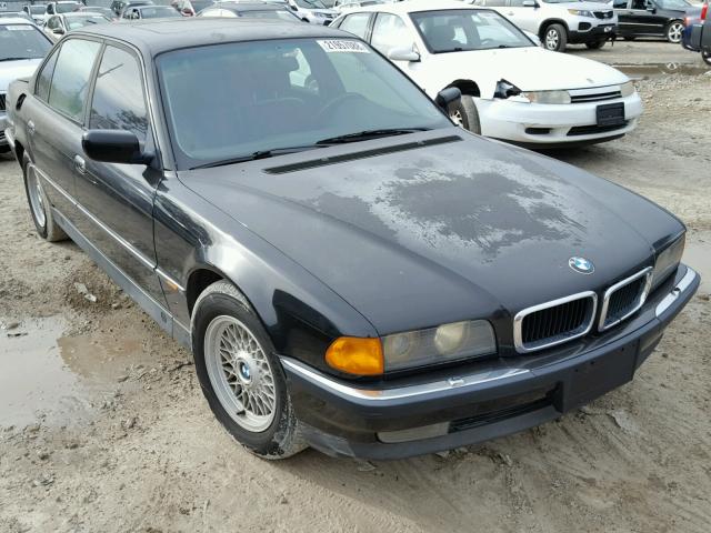 WBAGJ8324WDM15621 - 1998 BMW 740 IL BLACK photo 1