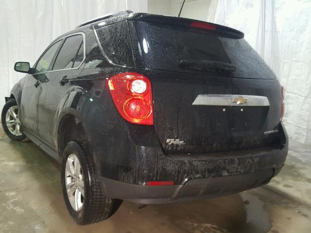 2GNALCEK2E6106320 - 2014 CHEVROLET EQUINOX LT BLACK photo 3