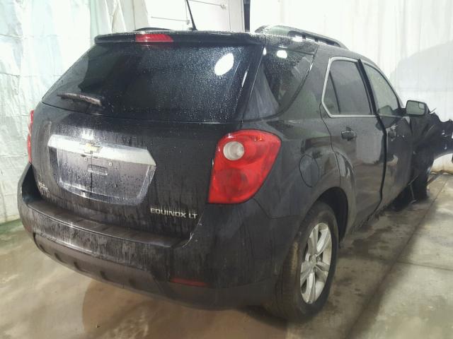 2GNALCEK2E6106320 - 2014 CHEVROLET EQUINOX LT BLACK photo 4