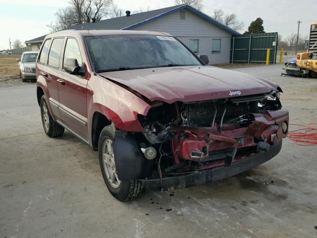 1J8GR48K77C686993 - 2007 JEEP GRAND CHER MAROON photo 1