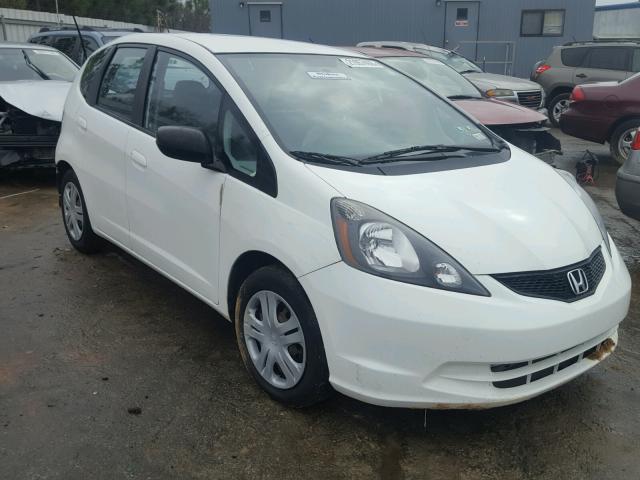 JHMGE88229S063217 - 2009 HONDA FIT WHITE photo 1