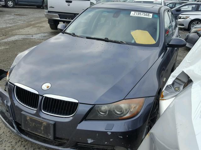 WBAVB13596PT17379 - 2006 BMW 325 I GRAY photo 2