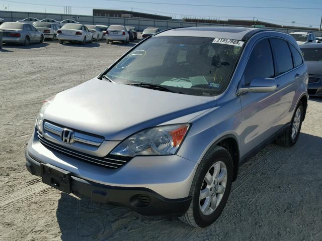 5J6RE38709L013445 - 2009 HONDA CR-V EXL SILVER photo 2