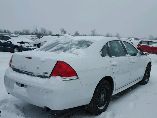 2G1WD5EM8B1229582 - 2011 CHEVROLET IMPALA POL WHITE photo 4