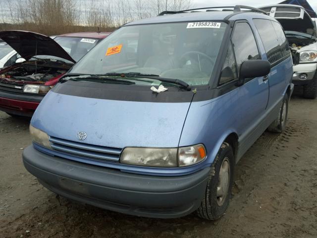 JT3AC24S0S1049106 - 1995 TOYOTA PREVIA LE BLUE photo 2