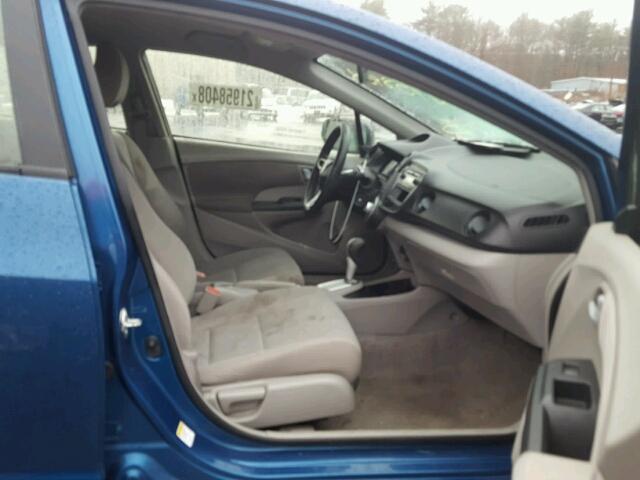 JHMZE2H36CS006413 - 2012 HONDA INSIGHT BLUE photo 5