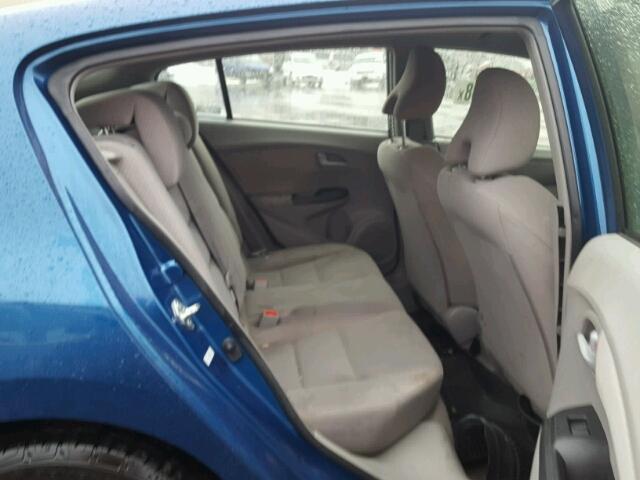 JHMZE2H36CS006413 - 2012 HONDA INSIGHT BLUE photo 6