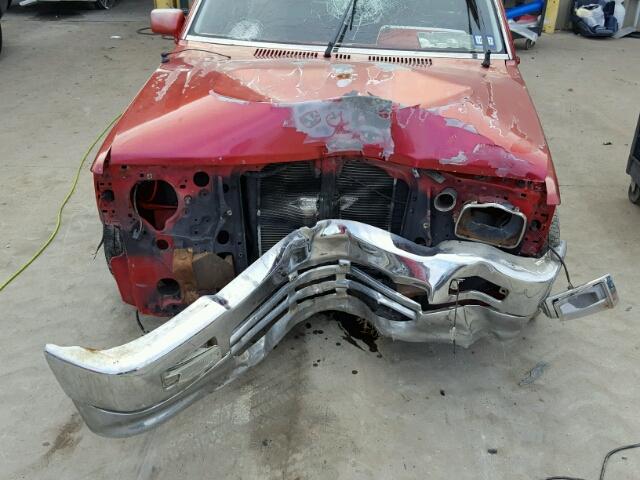 JM2UF1139N0299361 - 1992 MAZDA B2200 SHOR RED photo 7