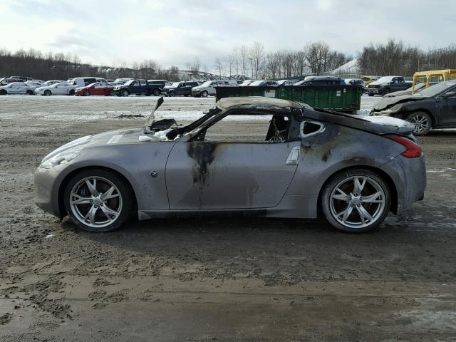 JN1AZ4EH7AM506003 - 2010 NISSAN 370Z GRAY photo 10