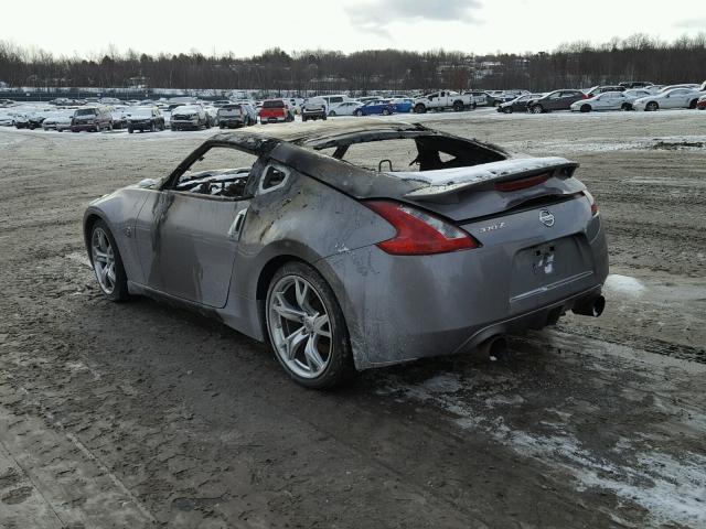 JN1AZ4EH7AM506003 - 2010 NISSAN 370Z GRAY photo 3