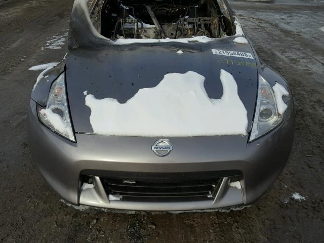 JN1AZ4EH7AM506003 - 2010 NISSAN 370Z GRAY photo 7