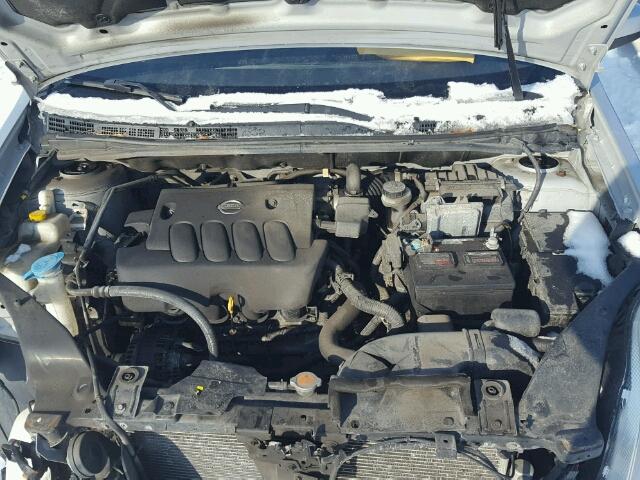 3N1AB61E78L624519 - 2008 NISSAN SENTRA 2.0 SILVER photo 7