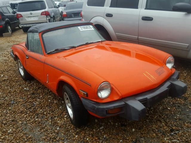 TFVDW2AT005246 - 1980 TRIUMPH CAR SPITFIRE ORANGE photo 1