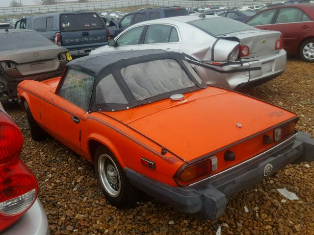 TFVDW2AT005246 - 1980 TRIUMPH CAR SPITFIRE ORANGE photo 3