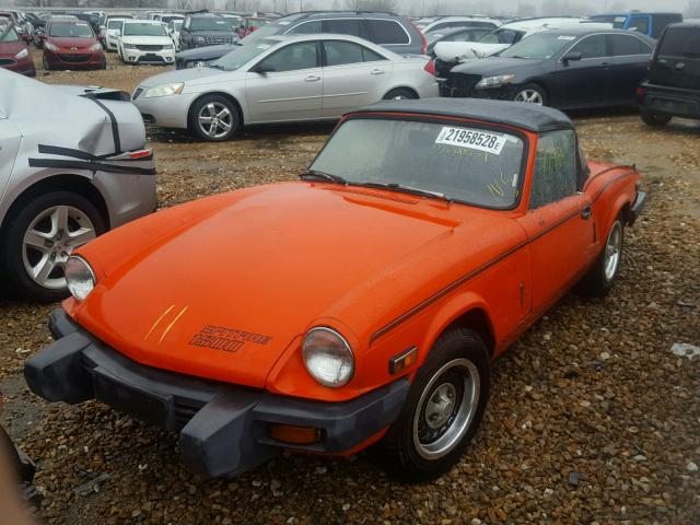 TFVDW2AT005246 - 1980 TRIUMPH CAR SPITFIRE ORANGE photo 9