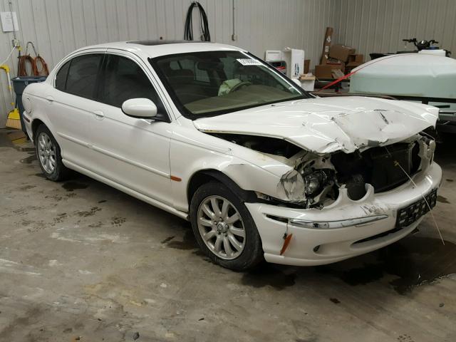 SAJEA51DX2XC37904 - 2002 JAGUAR X-TYPE 2.5 WHITE photo 1