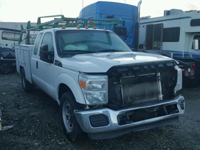 1FD8X3E64CEC62779 - 2012 FORD F350 SUPER WHITE photo 1