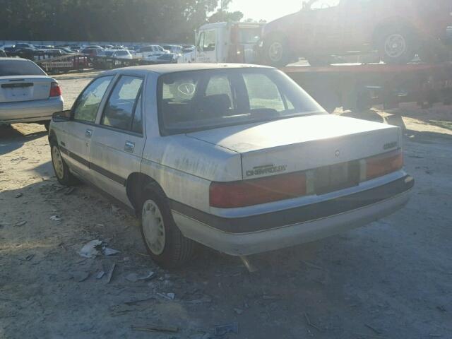 1G1LT5411KY110234 - 1989 CHEVROLET CORSICA SILVER photo 3