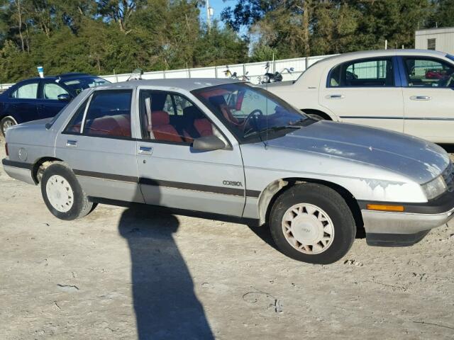 1G1LT5411KY110234 - 1989 CHEVROLET CORSICA SILVER photo 9