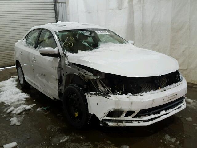 3VWD17AJ7FM296152 - 2015 VOLKSWAGEN JETTA SE WHITE photo 1