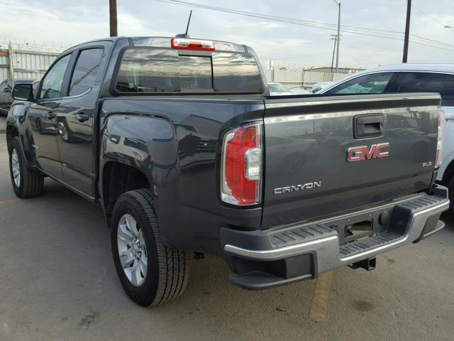 1GTG5CEN3H1140085 - 2017 GMC CANYON SLE GRAY photo 3