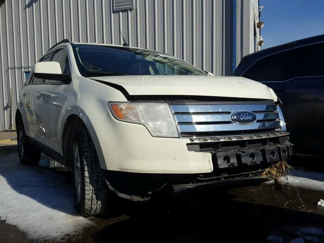 2FMDK48C28BB24651 - 2008 FORD EDGE SEL WHITE photo 1