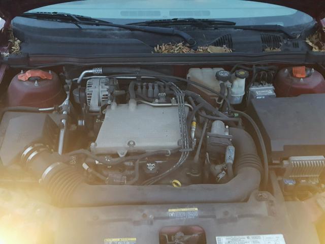 1G1ZT54834F100343 - 2004 CHEVROLET MALIBU LS 栗色 照片 7