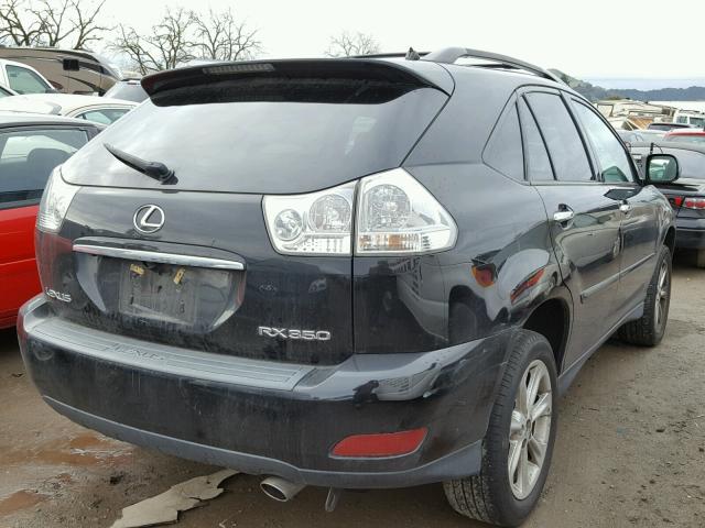 2T2HK31U39C115089 - 2009 LEXUS RX 350 BLACK photo 4