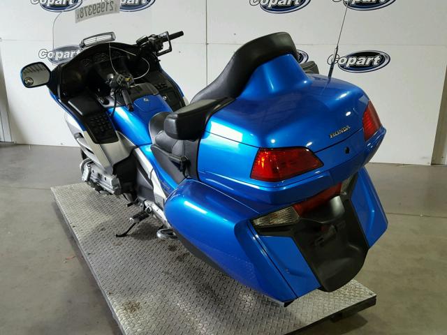 JH2SC68G6CK003361 - 2012 HONDA GL1800 BLUE photo 3