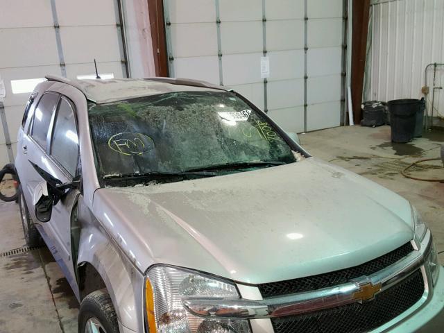 2CNDL53F786057008 - 2008 CHEVROLET EQUINOX LT SILVER photo 9