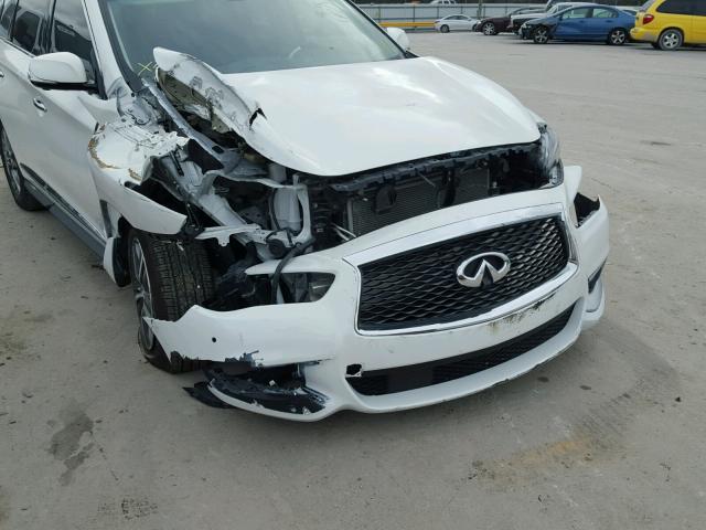 5N1AL0MN6GC514554 - 2016 INFINITI QX60 WHITE photo 9