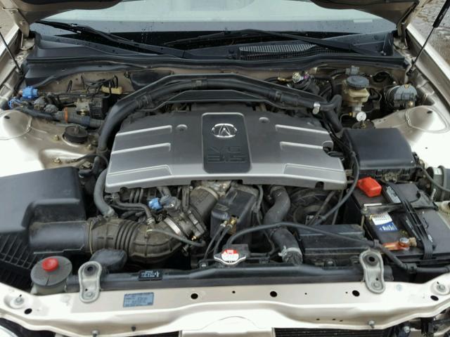 JH4KA9658YC014153 - 2000 ACURA 3.5RL TAN photo 7