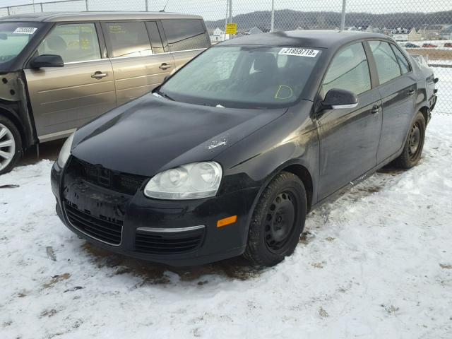 3VWJM71K48M183779 - 2008 VOLKSWAGEN JETTA S BLACK photo 2