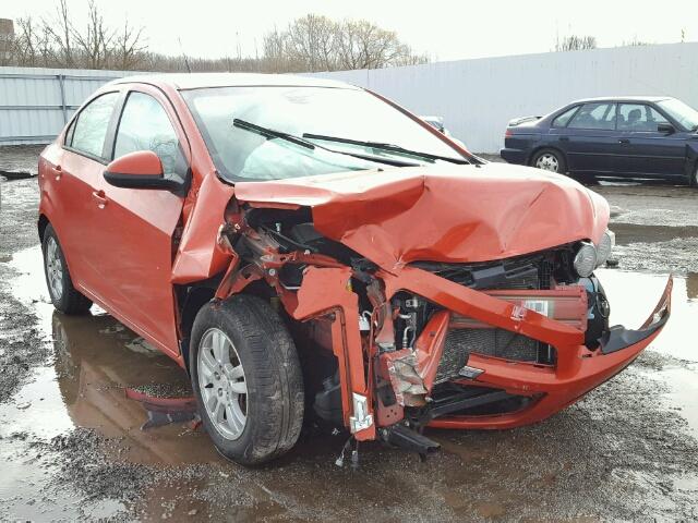 1G1JA5SH4C4222578 - 2012 CHEVROLET SONIC LS 橙色 照片 1