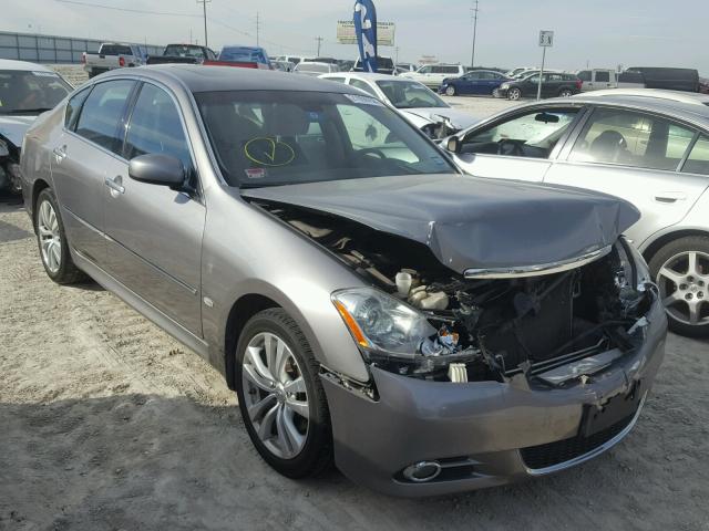 JNKAY01F98M652649 - 2008 INFINITI M35 BASE GRAY photo 1