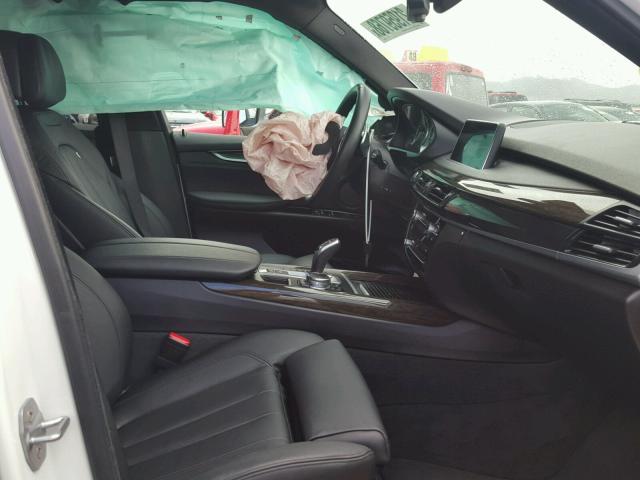 5UXKS4C52F0N09550 - 2015 BMW X5 XDRIVE3 أبيض صورة 5