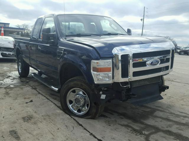 1FTSX21508EA61275 - 2008 FORD F250 SUPER BLUE photo 1