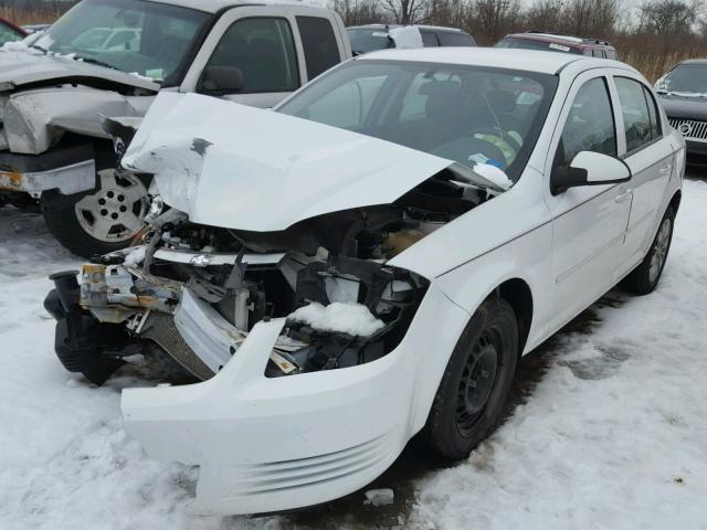 1G1AD5F53A7216192 - 2010 CHEVROLET COBALT 1LT WHITE photo 2