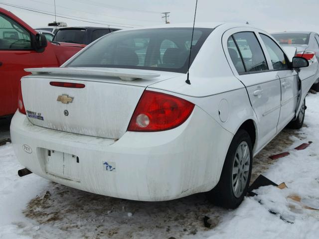 1G1AD5F53A7216192 - 2010 CHEVROLET COBALT 1LT WHITE photo 4