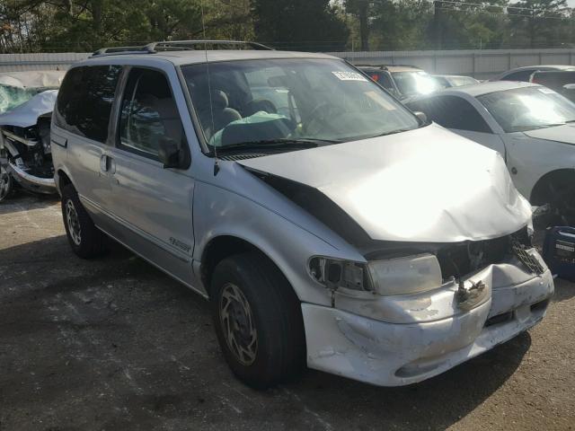 4N2ZN1110WD827663 - 1998 NISSAN QUEST XE SILVER photo 1