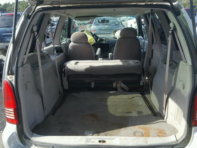 4N2ZN1110WD827663 - 1998 NISSAN QUEST XE SILVER photo 9