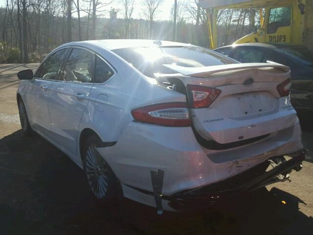 3FA6P0D98FR177358 - 2015 FORD FUSION TIT WHITE photo 3