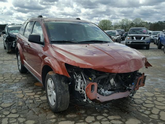 3C4PDCAB6ET214408 - 2014 DODGE JOURNEY SE RED photo 1