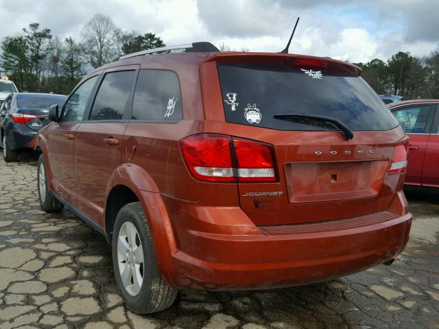 3C4PDCAB6ET214408 - 2014 DODGE JOURNEY SE RED photo 3