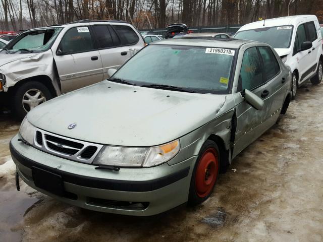 YS3ED48E0Y3074944 - 2000 SAAB 9-5 GREEN photo 2