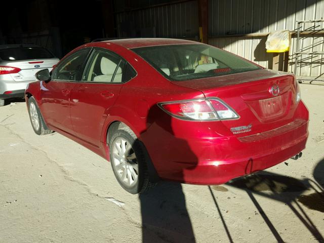 1YVHZ8EH7C5M17137 - 2012 MAZDA 6 I RED photo 3